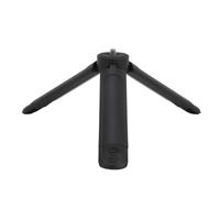 Mini Tabletop Tripod, 2 Level Telescopic Adjustment Compact Desktop Tripod, ABS Plastic Sturdy Tripod Stand with Anti Slip Foot Pads for Outdoor, Traveling Shooting