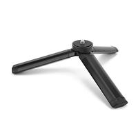 Mini tabletop tripod, ultra lightweight aluminum, compact size suitable for studio photography camera stabilization, handle attachment