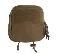 Mini Tactical Molle Compact Pouch General Purpose Admin Pouches Small Admin Molle Pouches EDC Tool Utility Multi Purpose Waist Belt Pouch(Brown)