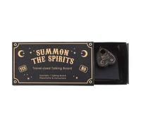 Mini Talking Board - Compact Travel-Sized Design with Black & Gold Finish, Includes Spirit Board & Planchette for On-the-Go Fun, Stylish Occult Entertainment, Ideal for Casual Spirit Sessions