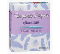 Mini Tampons with Smooth Applicator, Unscented, Cotton, Super Absorbency, Pack of 2
