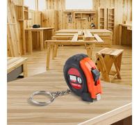 Mini Tape Measure 1M/3FT, Pocket Size Retractable Keychain Ruler with Dual Metric and for Imperial Scale, Soft Flexible Tape for Easy Portability and Storage(Green)