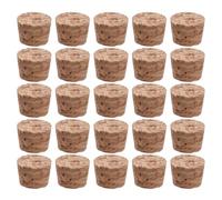 Mini Tapered Wooden Cork Stoppers 100pcs 2.50x2.50x2.00cm
