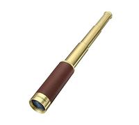 Mini Telescope Monocular, HD, 25x30 Monocular, Waterproof, Very Suitable for Bird Watching, Wildlife, Concert, Sporting Game, Brass