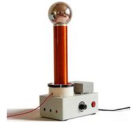 Mini Tesla Coil Kit, Plasma Ball Arc Generator, Touchable Lightning, Adjustable for Educational Experiments, Electronic Learning Device, STEM Science Kit