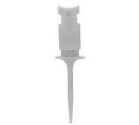 Mini Test Hook Clip, Gray PA Material, Durable and Portable for IC Testing and Repairs - Secure Grip, Short Circuit Protection, Ideal for Electronics (Grey)