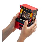 Mini Tetris Arcade Game Machine, Retro Classic Arcade Electronic Toy with New TFT Color Screen, Authentic Miniature Replica, Ages