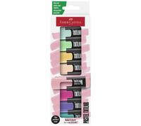 Mini Textliner Pastel Highlighter 8Pcs Faber-Castell Top Quality