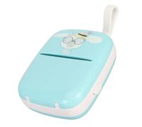 Mini Thermal Printer, ABS Housing Small Label Maker Energy Saving 1000mAh Battery Easy Operation for Printing Photos Notes Codes (#1)