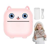 Mini Thermal Printer Pocket Instant Print Portable Thermal Inkless Label | Portable Thermal Printers for Notes Journals Study Graphics Anatomical Diagrams Kids Students