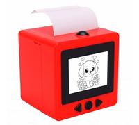 Mini Thermal Printer, Portable Sticker Maker with 2.4" Screen Pocket Sticker Printer for Kids DIY Craft Label