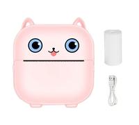 Mini Thermal Printer - Portable Thermal Printers | Inkless Label Maker Machine for Phone Tablet Pictures Photos Journals Notes Study Graphics Anatomical Diagrams