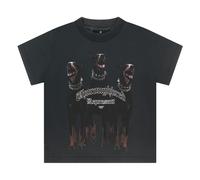 Mini Thoroughbred T-Shirt - male - REPRESENT - Kids Short Sleeve T-Shirts - Black - 3 Y - Kids 3 Y