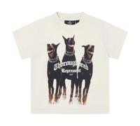 Mini Thoroughbred T-Shirt - unisex - REPRESENT - Kids Short Sleeve T-Shirts - Beige - 2 Y - Kids 2 Y