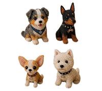 Mini Threading Set Beads Animals - Handmade 3D Animal Figures | DIY Material Package Unsolved - Understanding Manual Included Craft Supplies for Beginners Children Adults Creative