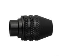 Mini Three Jaw Keyless Drill Chuck with Clamping Range of 0 33 to 4mm for Rotating Tools (Long M8)