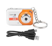 Mini Thumb Camera, Portable Video Camera with Motion Detection, Point and Shoot Digital Cameras, Support 32GB Card, Exquisite Fashion HD DV Camera for Teens, Students, Kids (Orange)