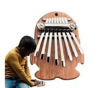 Mini Thumb Piano 8 Key Pocket Piano Ornament for Music Lovers | Exquisite Portable for Christmas, Birthday, San | Piano Tool for Beginners for