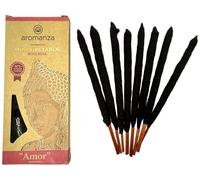 Mini Tibetan Incense Rose Real Aromanza Argentina - 8 sahumerios 40min duration - Love - HOSTENATURA
