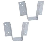 Mini Timber Wood Joist Hanger 38mm Decking Loft Galvanised Beam Holder 2PK