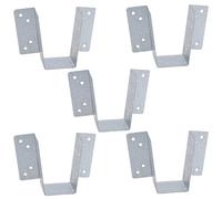 Mini Timber Wood Joist Hanger 38mm Decking Loft Galvanised Beam Holder 5PK