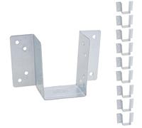 Mini Timber Wood Joist Hanger 47mm Decking Loft Galvanised Beam Holder 10PK