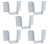 Mini Timber Wood Joist Hanger 47mm Decking Loft Galvanised Beam Holder 5PK