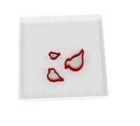 Mini/Tiny Robin Set of 3 Value Fondant Cutter 1.5CM + 2CM + 3CM 2