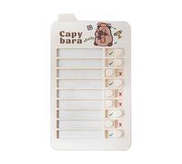 Mini To Do Listboard - Task Checklist for Kids and Adults | Self-Discipline Learning Plan Check-in Tool with 26 Blank Replacement Sheets | Daily Planner Board - Homeschool