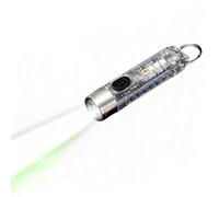 Mini Torch Keychain Torch, Super Bright 400LM USB C Rechargeable Pocket Flashlight with Magnet & UV Light, IP65 Waterproof 6 Modes for Camping, Emergency, Night Use, Hiking, Outdoor Adventures
