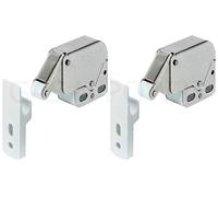 Mini Touch Catch Latch Cabinets Caravan Motorhome Cupboard Doors x2