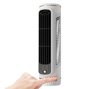 Mini Tower Fan,Rechargeable Bladeless Portable Silent 3 Speeds | Desktop Air Conditioner Fan,for Indoor Bedroom Office Dorm Study Room Apartment RV