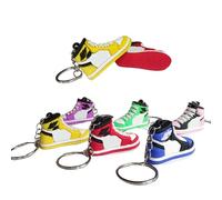 Mini Trainer Keyring for Sneakerheads Realistic Sneaker Shoe Keychain Gift for Men Women Boys Girls Cool Novelty Key Ring for Bags Backpacks Car Keys Stocking Filler for Kids Teen Collectors