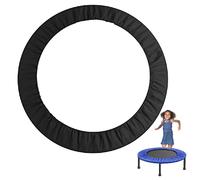 Mini Trampoline Safety Pad 81cm - Replacement Cushion for 6 Spring Holes Fits 91cm 96cm 101cm Models Black Perfect for Kids' Trampolines