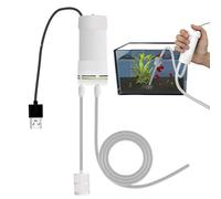 Mini Transfer Pump - 10x3.5cm USB Powered Liquid, Compact Electric Siphon | Portable Drain Device for Aquarium Pond Pool Irrigation Garden Basement RV Outdoor Camping Travel Marine Utility