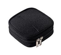 Mini Travel Carry Storage Case, Portable Charger Case Organizer, Small Pouch Compatible with MacBook Power Adapter, Tech Bag for Laptop Accessories Cables, Cords, USB Drives, Power Bank, Earphones