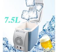 Mini Travel Fridges Freezer Electric Refrigerator 12V 7.5L Cooler Warmer Portable Icebox