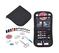 Mini Travel Sewing Kits, elloLife Small Basic Sewing Pack Supplies Accessories for Kid Children Adult Beginners for Home Travel Emergency with Needle Thread Mending Needles Scissors Thimble etc
