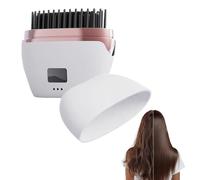 Mini Travel Straightener, Cordless Comb 3 Temperatures - Portable Straightening Brush | For taming curls and strands, smoothing and styling at home, outdoors or on the go