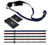 Mini Tree 5 PCS Sports Eyeglass Strap Sunglasses Lanyard Adjustable Non-Slip Eyewear Retainer Glass Cord for Running Camping Reading Outdoor (Mix colors)
