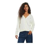 Mini Triangle Cardigan - female - Guess - Cardigans - White - XS - Knitwear XS