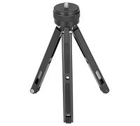 Mini Tripod, 313cm Adjustable Flexible Universal 1/4in Screw Sturdy Desktop Mount Holder for Mobile Phone Sports Camera(Black)
