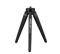 mini tripod HUIOP Portable Mini Tripod Stabilizer Stable Aluminium Alloy Desk Table Three-leg Stand Holder Support Base with 1/4 Inch Screw for Cameras DSLR Camcorder for Stabilizers of