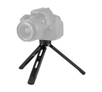 Mini Tripod Portable Desktop Tripod Stand CNC Aluminum Alloy with 1/4 Screw Mount Max Load 33LB/15KG for Camera, Gimbal, Action Cam, Camcorder, Microphone, LED Light, etc