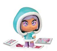 Mini Trotties Emma from Alaska, Multicoloured, Travel Dolls from the Animated Cartoon Series, With Accessories, Gift for Girls and Boys Age 3 and Above
