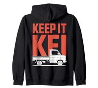 Mini Truck Kei Japanese Truck Zip Hoodie