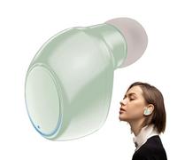 Mini True Wireless Earphone - Invisible Earbuds, Left Right Ear Adjustment Tiny Earbud Noise Reduction Technology, Ergonomic Comfortable Design, Case