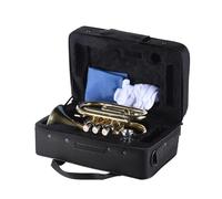 Mini Trumpet Bb Brass Instrument for Adult Beginners