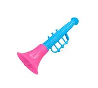 Mini Trumpet Set Educational Music Toys for Kids Party and Imagination Development (Sky Blue, 10x3.8cm)