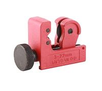 Mini Tube Cutter, Adjustable Pipe Cutter for PVC, 3 to 22mm | clean cuts, hardened blade, zinc alloy, copper aluminum tubing, 110g